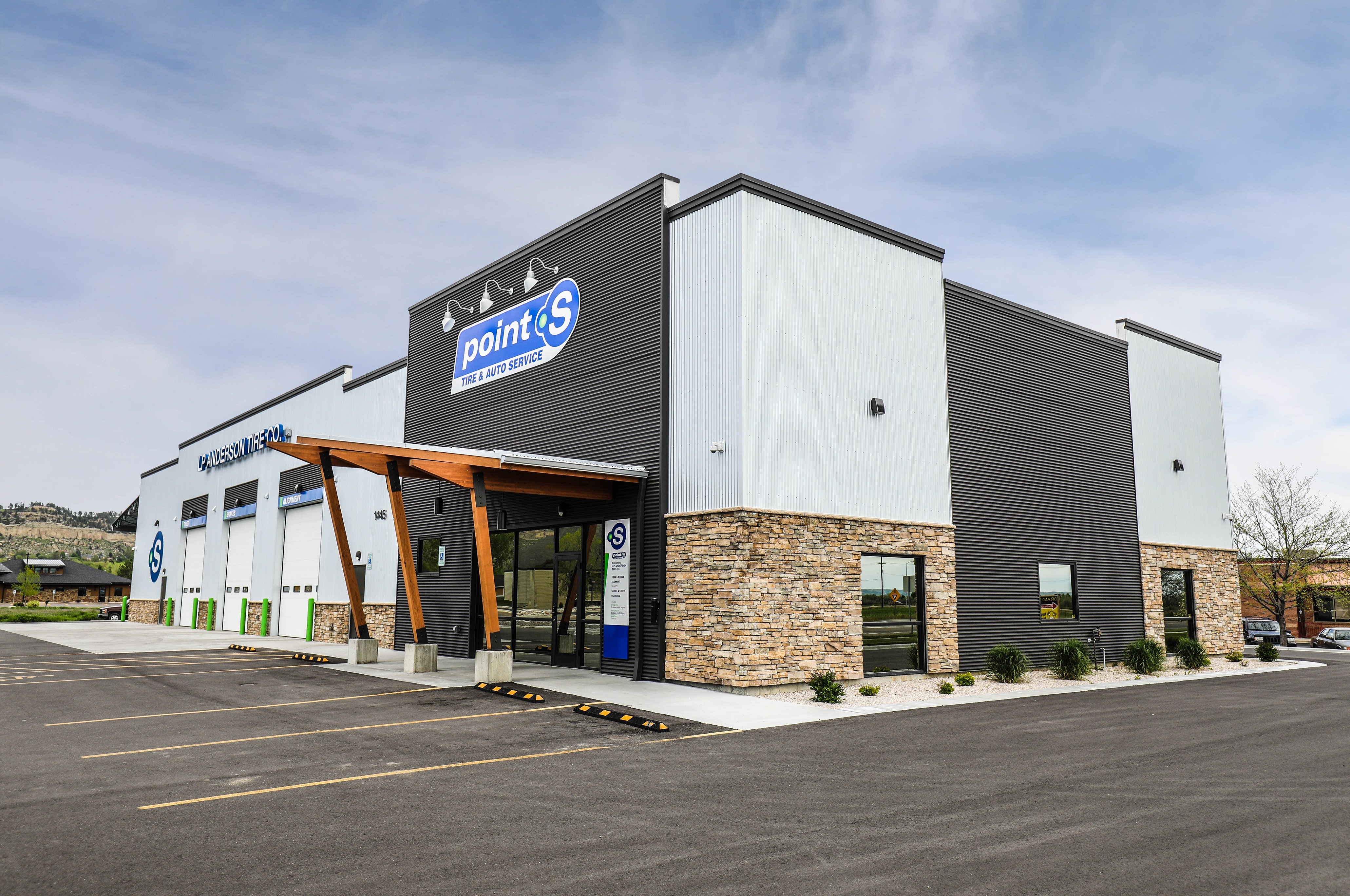 Industrial Corrugated Siding on Commercial Building