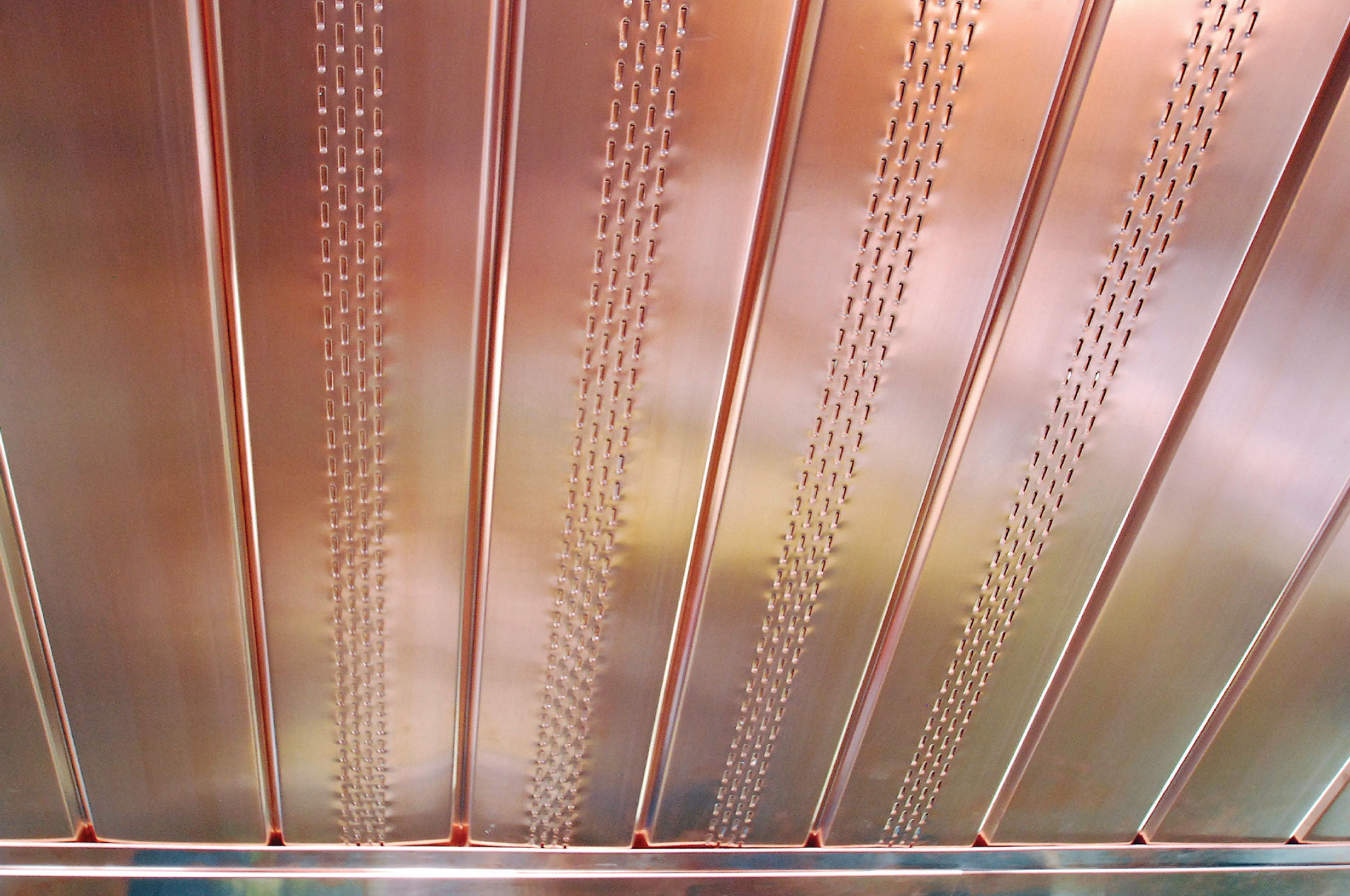 Soffit in Copper